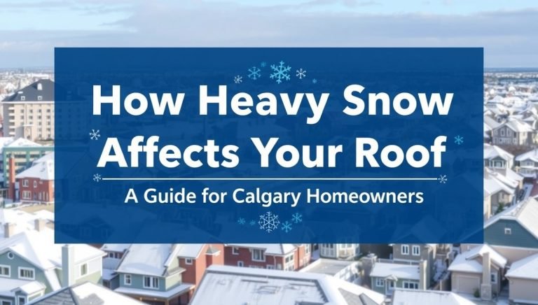 How Heavy Snow Affects Your Roof: A Guide for Calgary Homeowners
