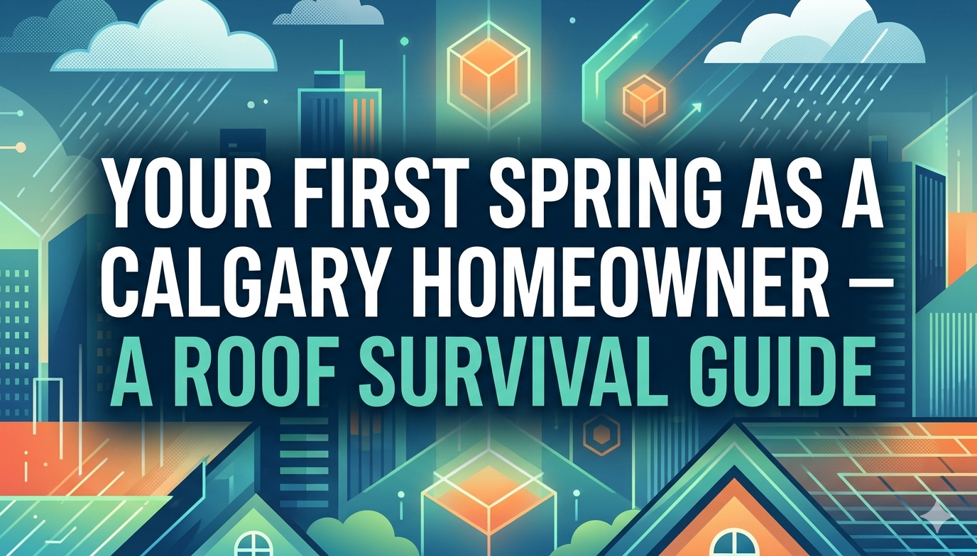 Your First Spring as a Calgary Homeowner — A Roof Survival Guide